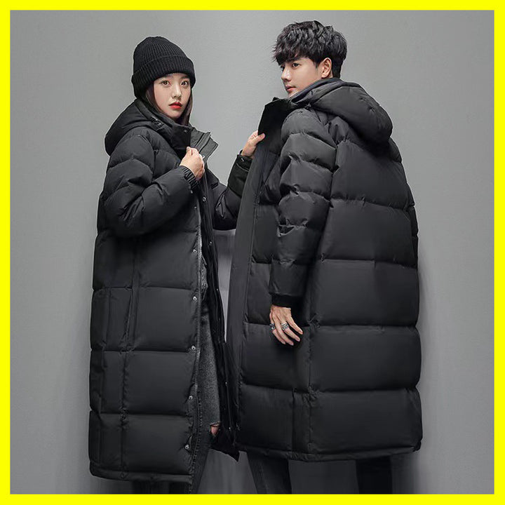 Padded Unisex Down Jacket with Hood
