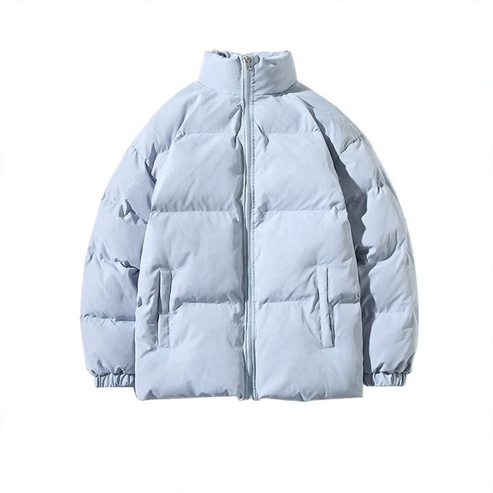 Unisex quilted jacket, loose fit, lined