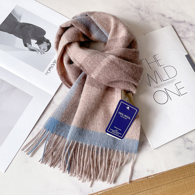 Wool scarf made from Australian wool, 180 cm