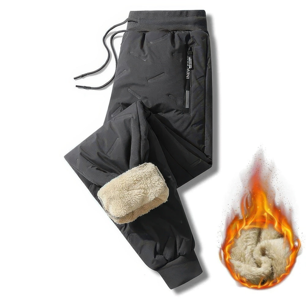 Mune | Jogging pants - Plush thick fleece lined with drawstring