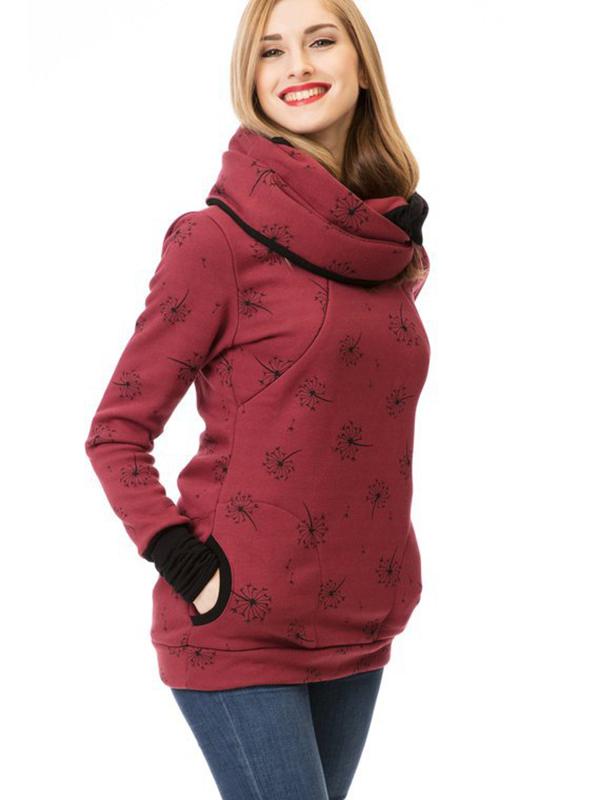 Mune | Maternity Chaps Nurse Sweatshirts Floral Print Bags Zipper Nursing Clothing