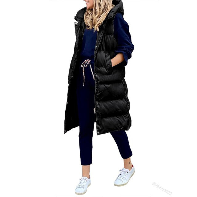 Mune | Sleeveless Long Coat