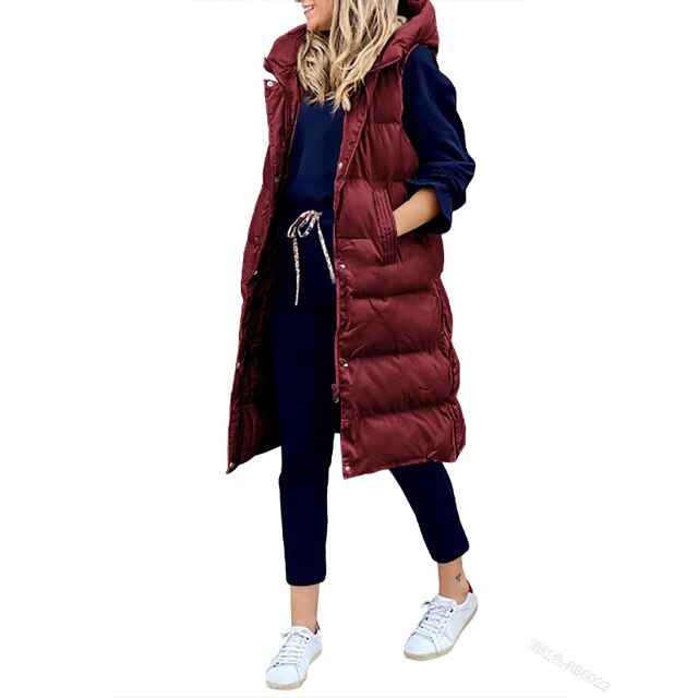 Mune | Sleeveless Long Coat
