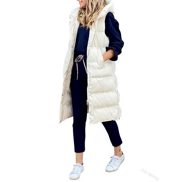 Mune | Sleeveless Long Coat