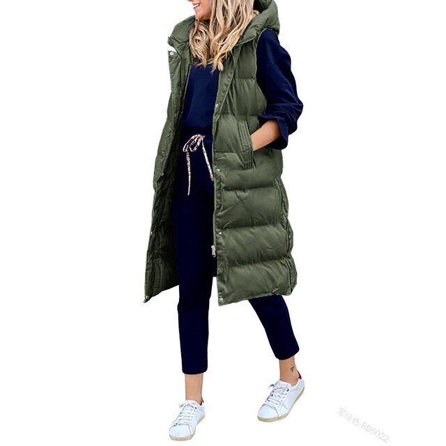 Mune | Sleeveless Long Coat