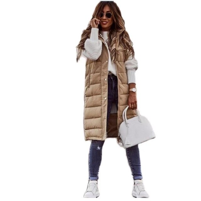 Mune | Sleeveless Long Coat