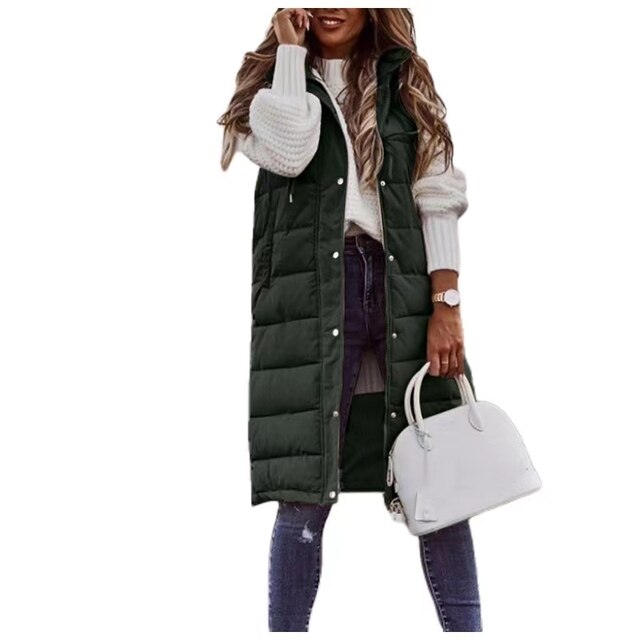 Mune | Sleeveless Long Coat
