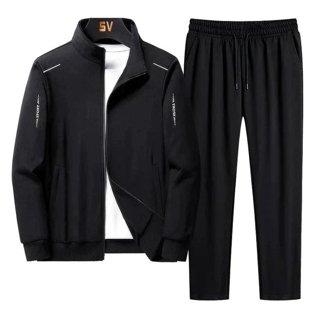 Mune | Tracksuit - Comfortable set with sporty jacket and elastic pants for daily wear