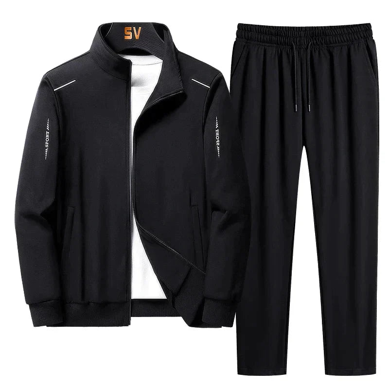 Mune | Tracksuit - Comfortable set with sporty jacket and elastic pants for daily wear