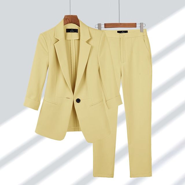 Blazer and trousers