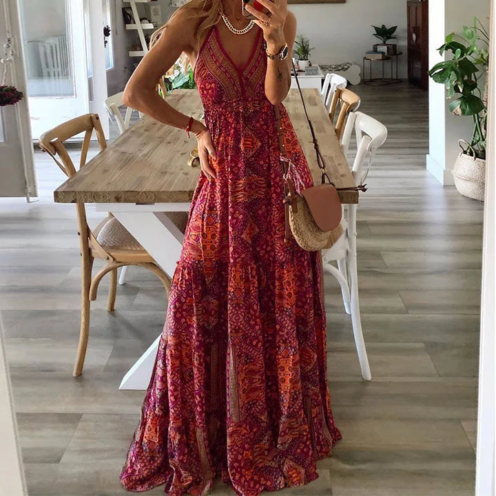 Mune | maxi dress for summer with print