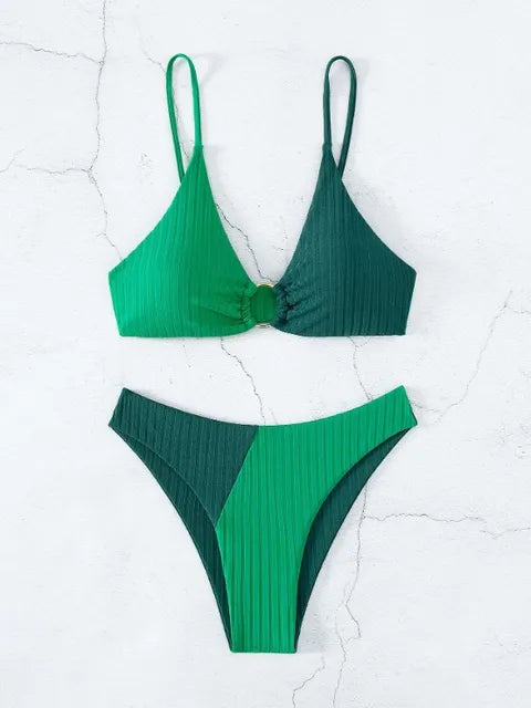Mune Fashion | Mune Fashion | Push-Up Bikini Set with High Waist for Women