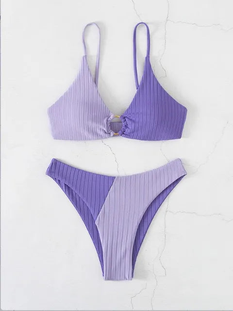 Mune Fashion | Mune Fashion | Push-Up Bikini Set with High Waist for Women