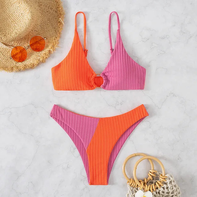 Mune Fashion | Mune Fashion | Push-Up Bikini Set with High Waist for Women