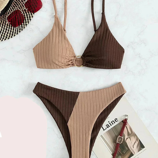 Mune Fashion | Mune Fashion | Push-Up Bikini Set with High Waist for Women