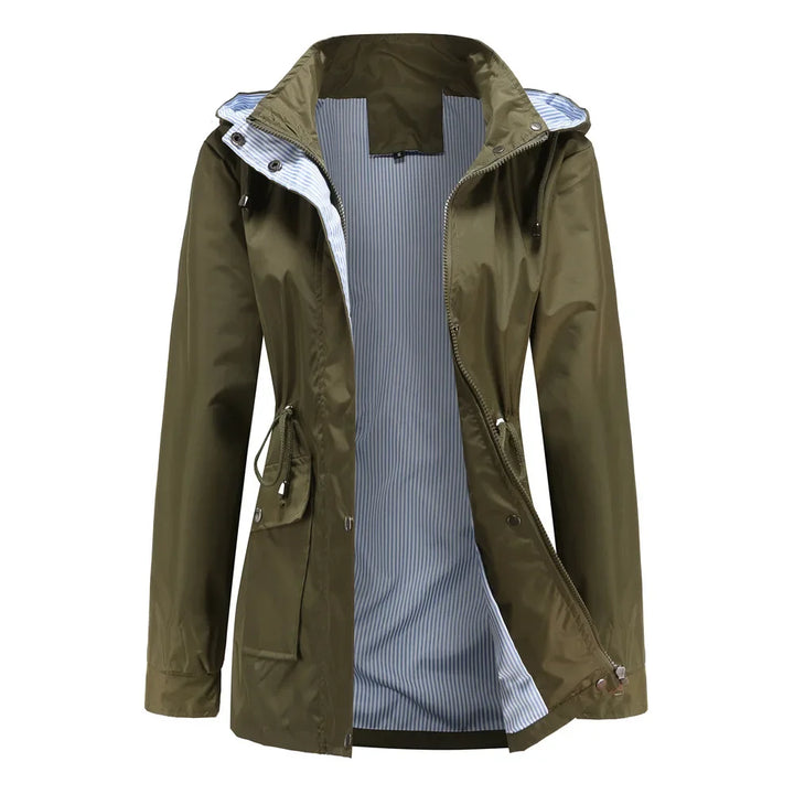 Mune | Women's Waterproof Windbreaker with Removable Hood