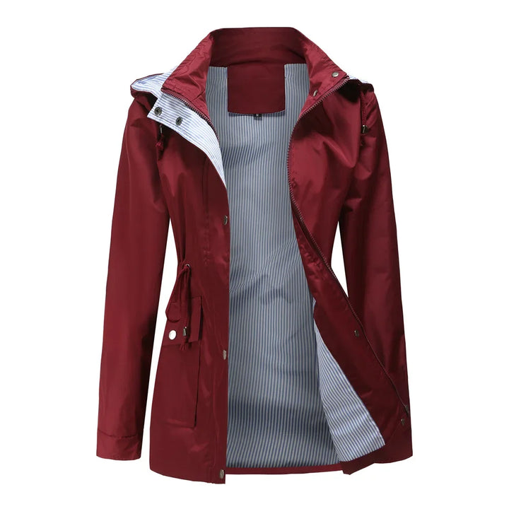 Mune | Women's Waterproof Windbreaker with Removable Hood