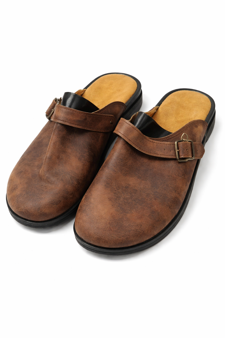 Orthopedic men's mules