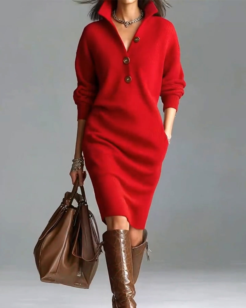 Mune | Casual Solid Color Autumn and Winter