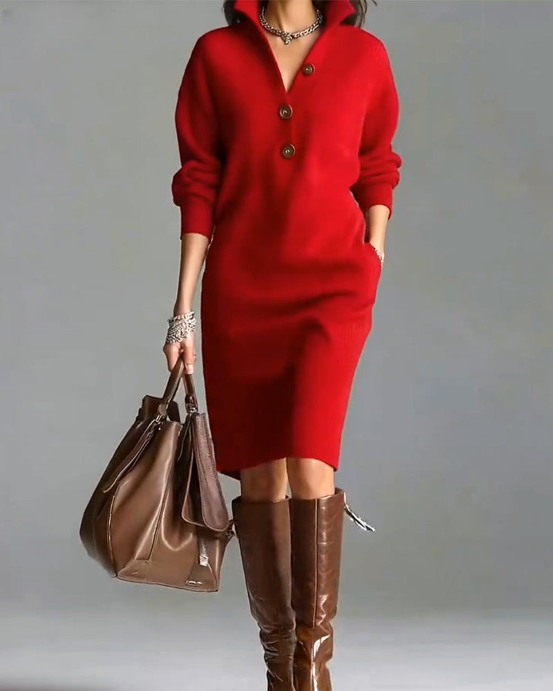 Mune | Casual Solid Color Autumn and Winter