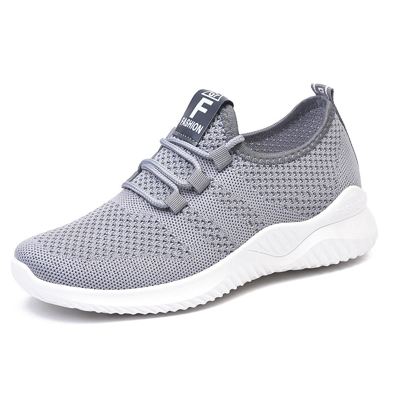 Unisex nan lightweight knit sneakers with elastic slip-on construction and cushioning EVA sole Mune Fashion