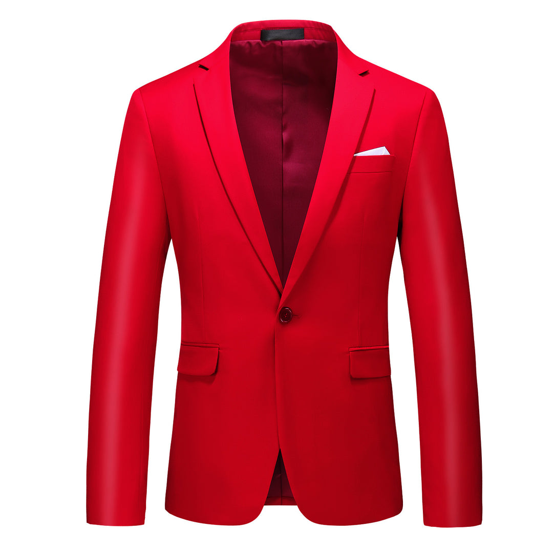 Men's elegant business jacket slim fit with narrow silhouette and modern lapel collar Mune Fashion