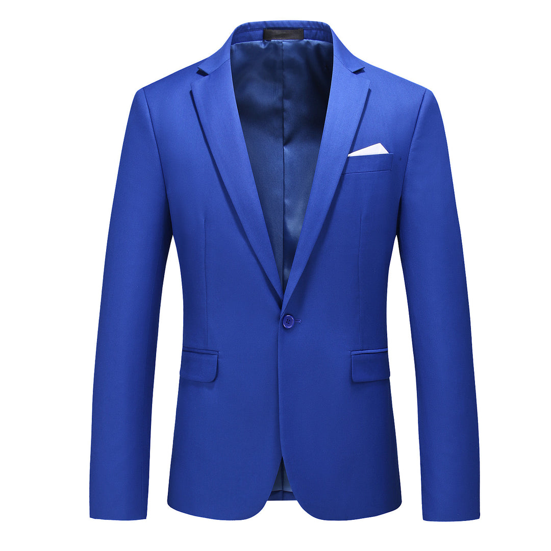 Men's elegant business jacket slim fit with narrow silhouette and modern lapel collar Mune Fashion