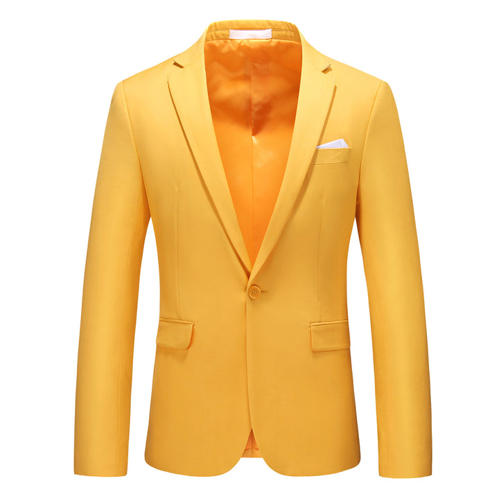 Men's elegant business jacket slim fit with narrow silhouette and modern lapel collar Mune Fashion