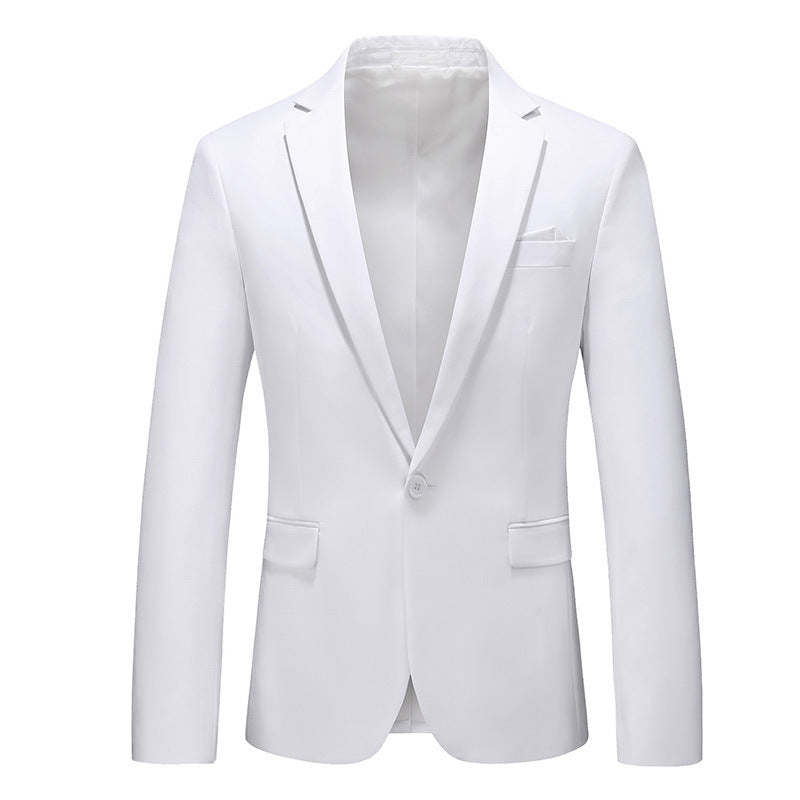 Men's elegant business jacket slim fit with narrow silhouette and modern lapel collar Mune Fashion