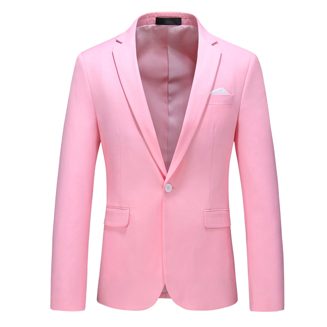 Men's elegant business jacket slim fit with narrow silhouette and modern lapel collar Mune Fashion