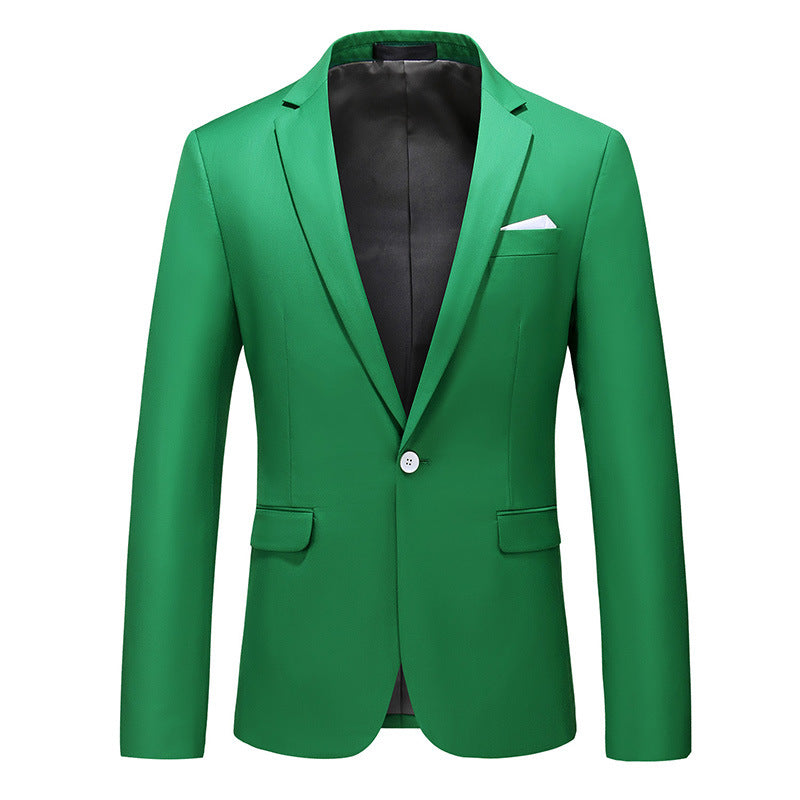 Men's elegant business jacket slim fit with narrow silhouette and modern lapel collar Mune Fashion