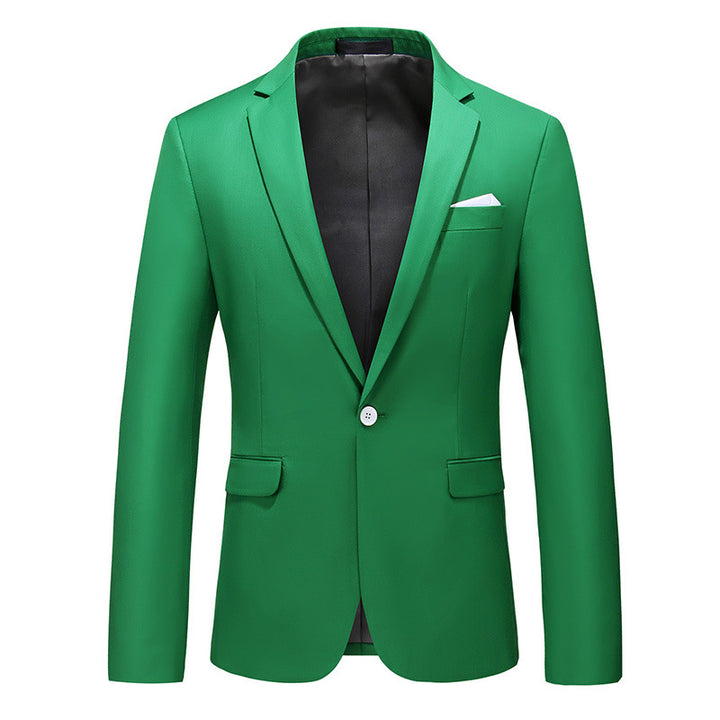 Men's elegant business jacket slim fit with narrow silhouette and modern lapel collar Mune Fashion