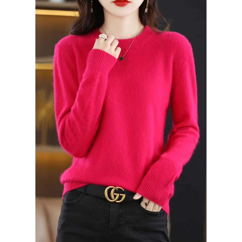 Mune | Cashmere Pullover Women Luxurious Round Neck Soft & Fashionable