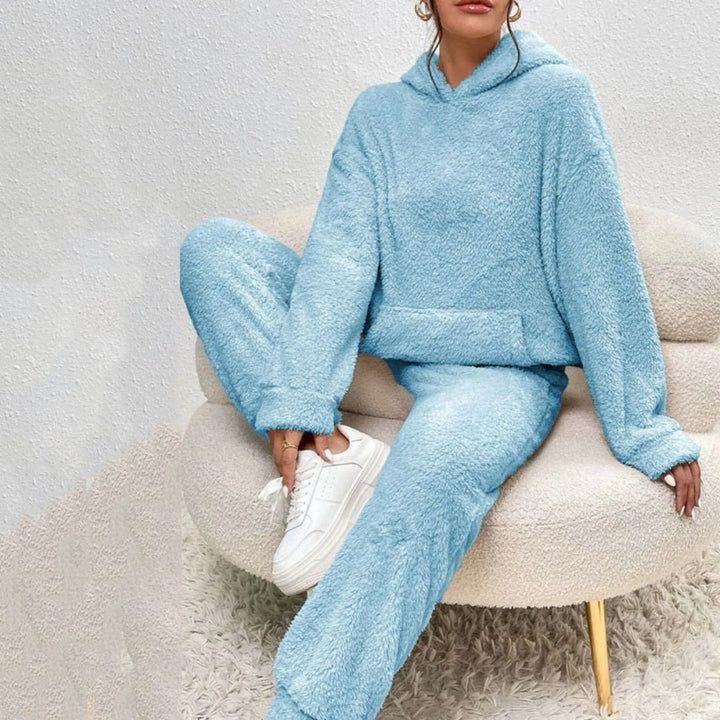 Women’s Spring Cozy Hooded Lounge Set