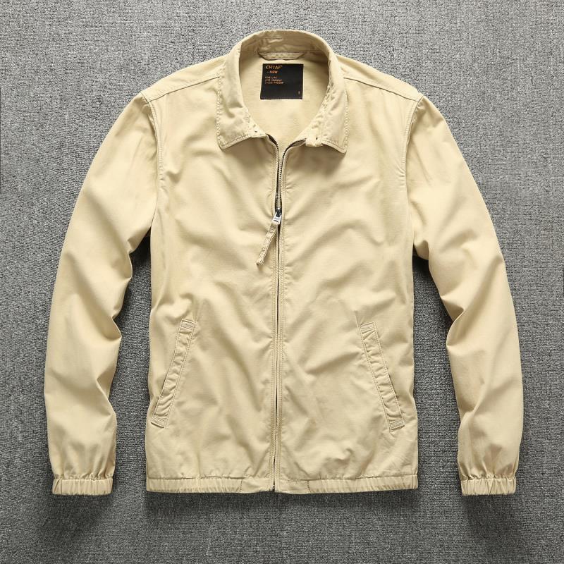 Men's Urban Zip Summer Blouson made of technical twill with concealed zipper Mune Fashion