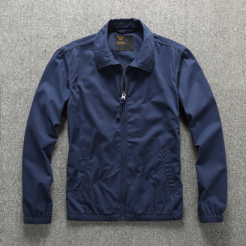 Men's Urban Zip Summer Blouson made of technical twill with concealed zipper Mune Fashion