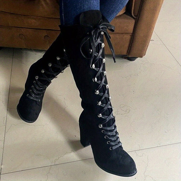 Mune | Knee-High Comfortable Long Winter Boots for Women