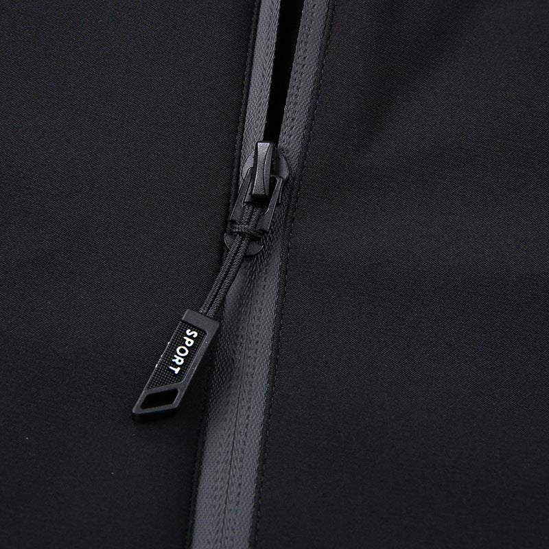 Men's Waterproof Softshell Jacket with Hood, Windproof and Breathable Mune Fashion