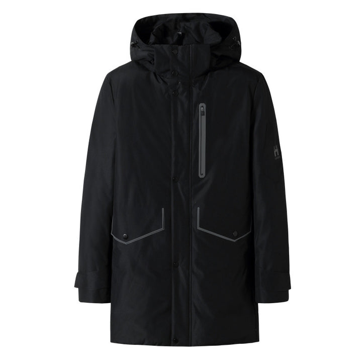Men's Waterproof and Insulated Parka with Hood Mune Fashion