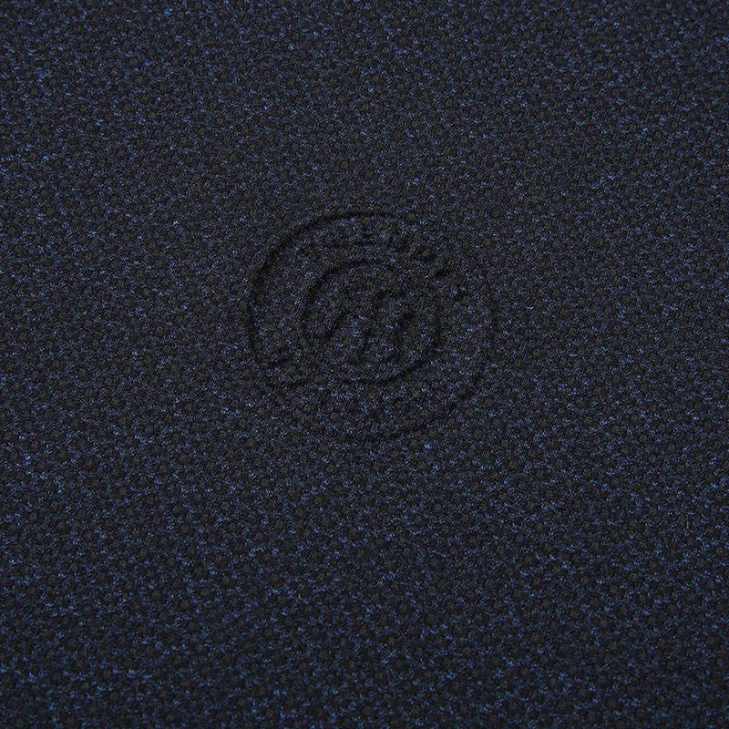 Men's Long-Sleeved Textured Business Shirt with Kent Collar and Light Stretch Mune Fashion