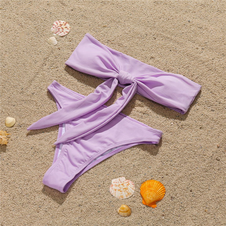 Women’s bandeau bikini with bow detail Mune Fashion