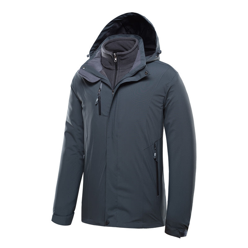 Women's Lightweight Waterproof Hooded Jacket with Zipper and Adjustable Hem Mune Fashion