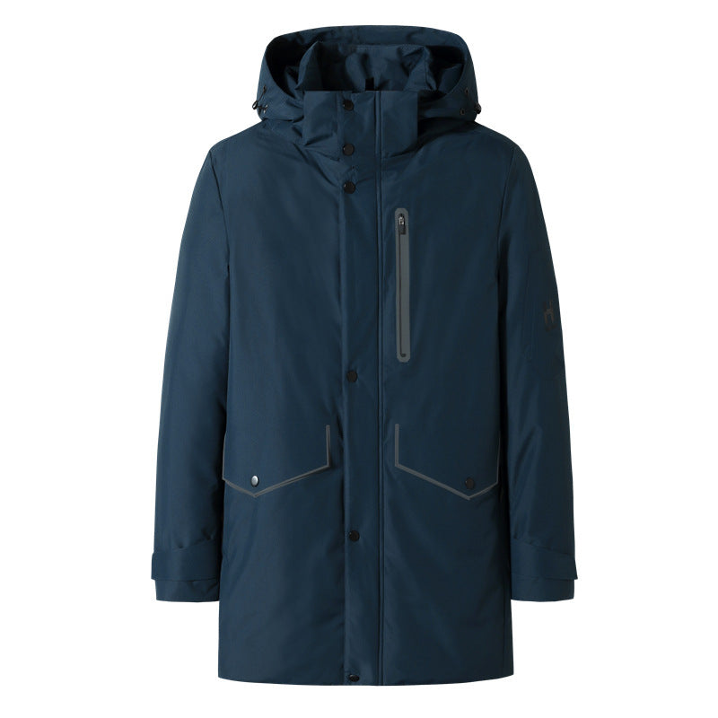 Men's Waterproof and Insulated Parka with Hood Mune Fashion