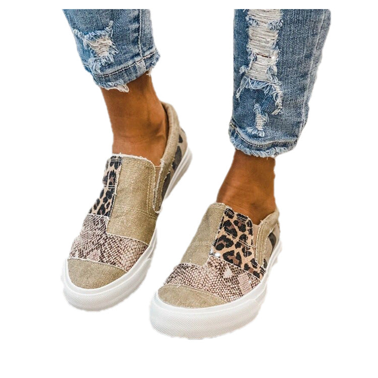 Women's fashionable Slip-On Sneakers with different animal patterns Mune Fashion