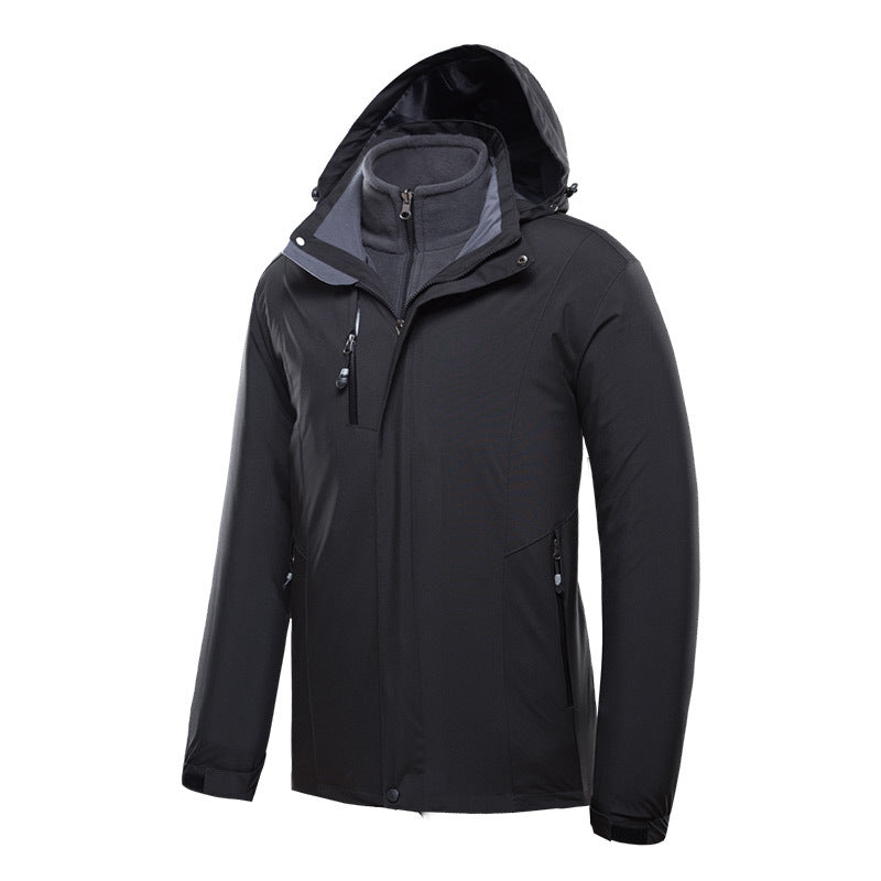 Women's Lightweight Waterproof Hooded Jacket with Zipper and Adjustable Hem Mune Fashion
