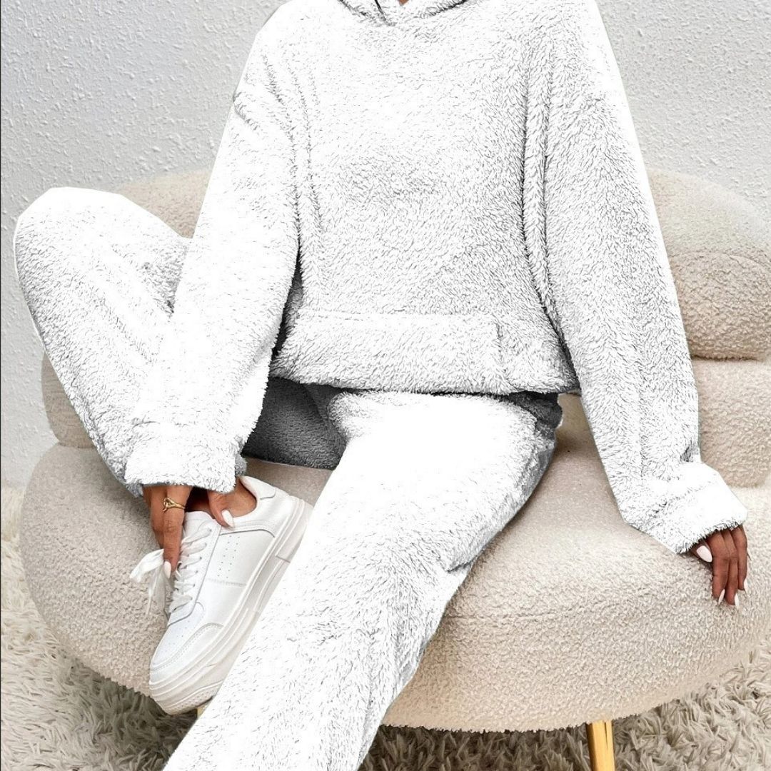 Women’s Spring Cozy Hooded Lounge Set