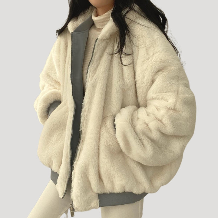 Mune | Women's Sherpa Fleece Winter Teddy Coat