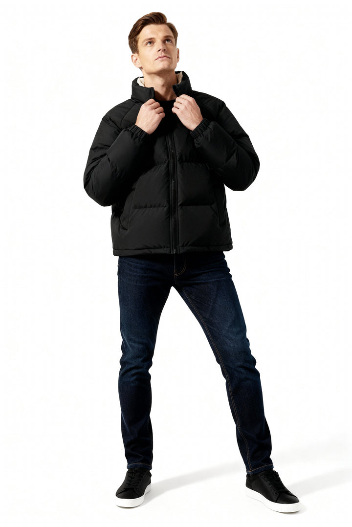 Mune | Fleece-Lined Puffer Jacket