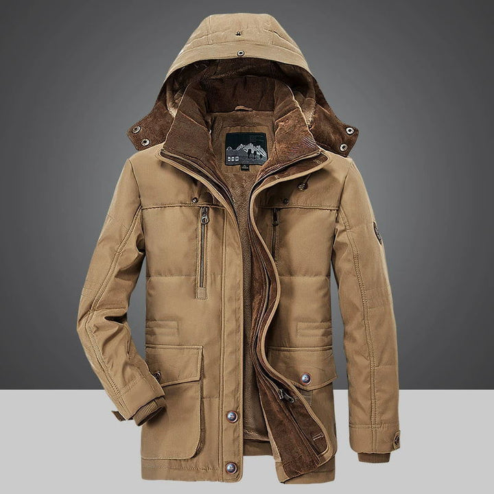 Men's technical transition jacket with fleece lining Mune Fashion