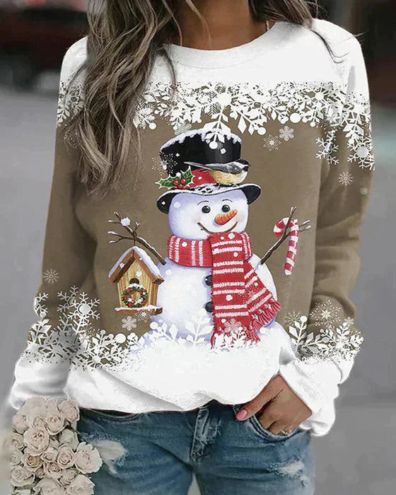 Mune | Colorful Snowman Pattern